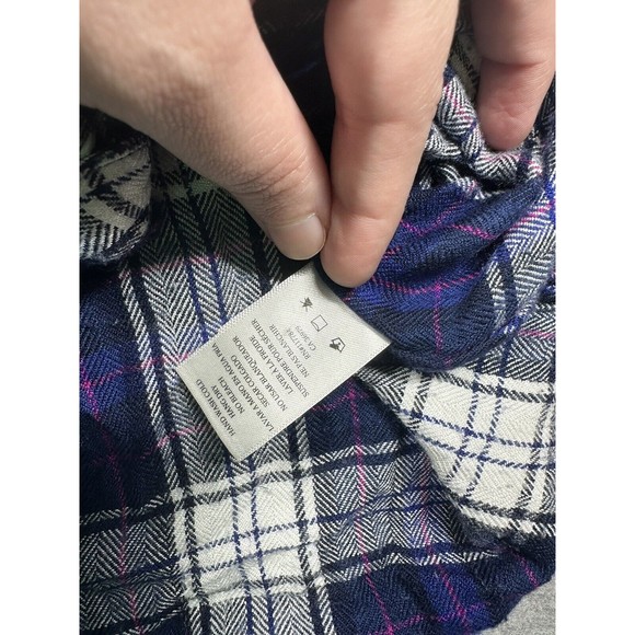 Rails Womens Size S Button Down Hunter Shirt Purple Plaid Soft Outdoor - Picture 7 of 7